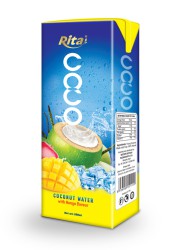200ml Coconut  water with mango tetra pack